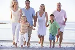 family-beach-health