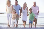 family-beach-health