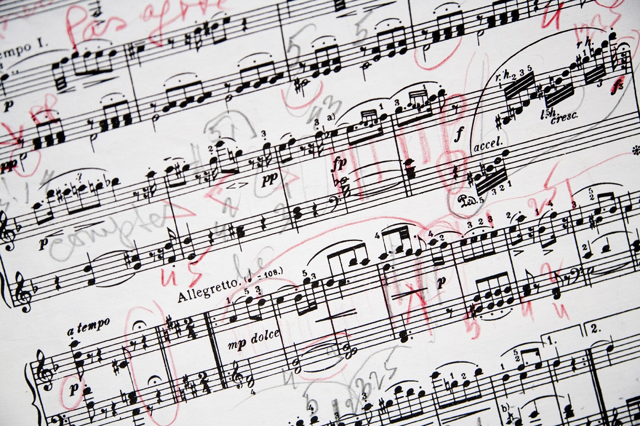 music sheet Sound Vibration Healing