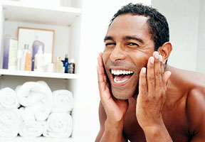 man face wash skincare