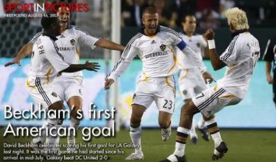 Beckham & Galaxy - supported by Herbalife International